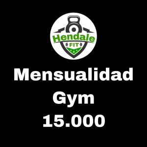 Mensualidad gym HENDALE Fit